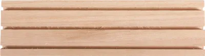 Produktbild von Rayher Bastelholz natur Holz Setzleiste mit 3 Rillen