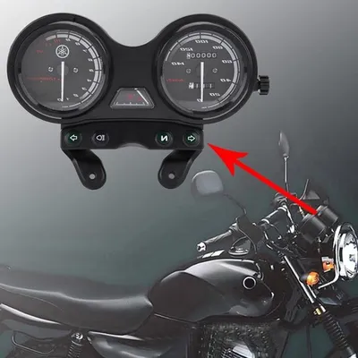 Digitale Motorradschnell- und kilometerteller 12V, Hauptbild