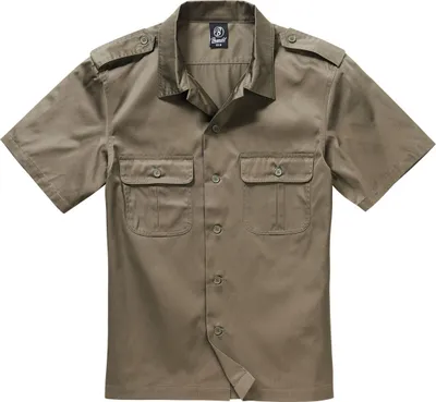 Produktbild von Urban Classics Kurzarmhemd für Männer Oaha khaki M