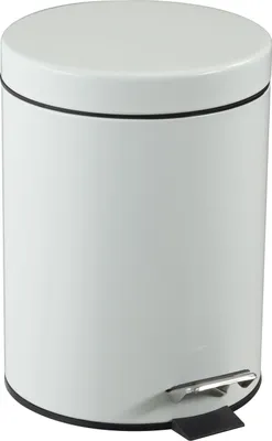 Produktbild von Cep 2905350021 Treteimer - Edelstahl, rund Ø 205 mm, 5 l, weiß