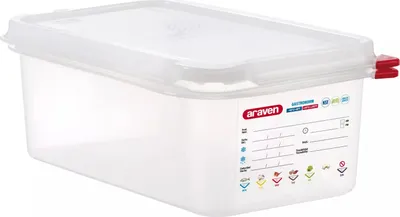 Immagine prodotto di Gastronorm Polipropilene Con Coperchio GN1/4 H065