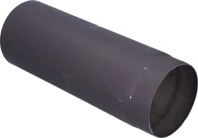 Image de Tube droit noir L-500 DN 180 Raccordement à une chaudière à combustible solide
