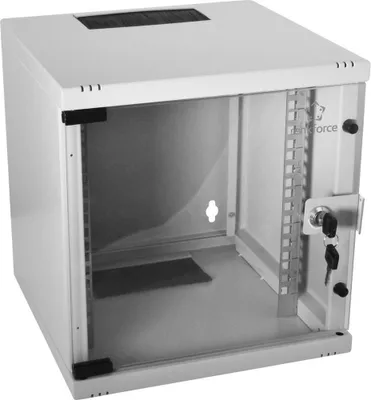 Produktbild von Renkforce RF-4712212 10 Zoll Wandgehäuse 6 HE Grau