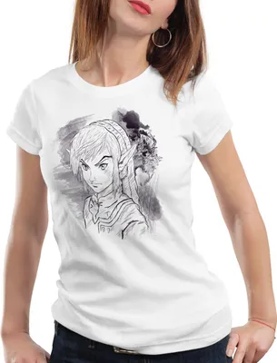 Produktbild von style3 Link Legend Damen T-Shirt, Farbe:Weiß, Größe:L