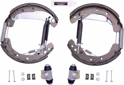 Produktbild von HELLA Bremsensatz Trommelbremse Hinten für OPEL Zafira A (T98) 8DB 355 005-051