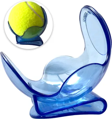 Produktbild von 1Pc transparenter Tennisballclip Kunststoff Tennis Trainingsballhalter