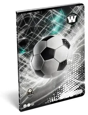 Zošit, A4, štvorčekový, 32 listov, LIZZYSULI, "Top League"