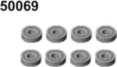 Produktbild von Amewi 50069 Kugellager 12x24x6mm 8 Stück