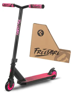 Produktbild von Freestyle-Roller – Aluminiumdeck – Stahlrohrlenker – ABEC-5-Kugellager – Ab 8 Jahren