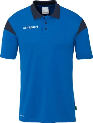 Produktbild von Uhlsport Squad 27 Polo Shirt - azurblau/marine, Größe:5XL