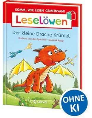 Produktbild von Leselöwen - Komm, wir lesen gemeinsam! - Der kleine Drache Krümel