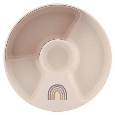 Produktbild von Mepal - Kinderteller mit Unterteilung Mio - Sunshine & Rainbow