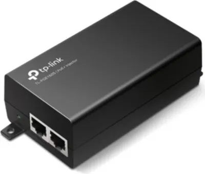 Produktbild von TP-LINK TL-POE160S - Gigabit Ethernet - 10,100,1000 Mb/s - IEEE 802.3ab - IEEE 802.3af - IEEE 802.3at - IEEE 802.3i - IEEE 802.3u - Cat3 - Cat4 - Cat5 - Cat5e - Czarny - 100 m