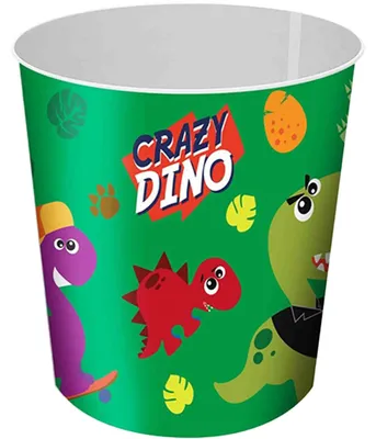 Produktbild von CRAZY DINO Dinosaurier Kinder-Mülleimer 4l