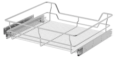 Auszugschiene verchromt 60 cm B/43 cm T für Küchenschränke