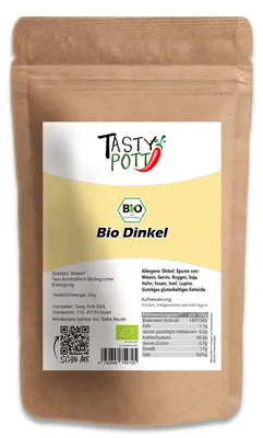 Produktbild von Tasty Pott  Dinkel – ab 500g - 500g