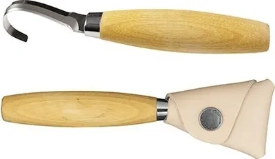 Produktbild von MoraKniv Löffelmesser 164 Linkshänder mit Scheide