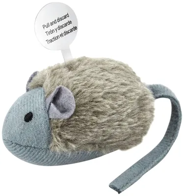 Produktbild von Nobby 67410, Katze, Plüschspielzeug, Grau, Plüsch, 150 mm, 22 g