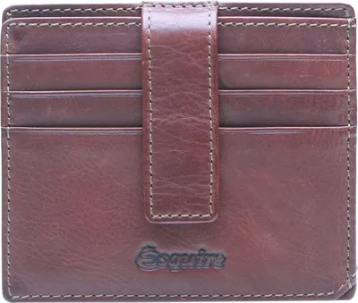 Produktbild von Esquire Leder Kartenetui Oslo Dallas Wallet Brown braun