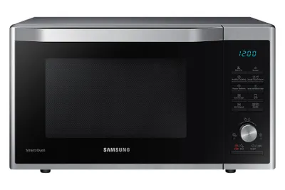 Produktbild von Samsung MC32J7055CT, Arbeitsfläche, Kombi-Mikrowelle, 32 l, 900 W, Knöpfe, Drehregler, Edelstahl