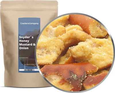 Produktbild von HONEY MUSTARD & ONION PRETZEL ZIP Beutel 300g