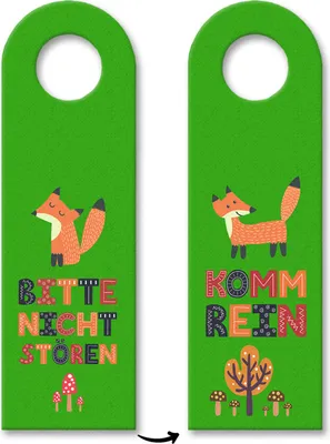 Produktbild von 10x Bitte nicht stören Türhänger Türanhänger Türschild Schild an der Türklinke