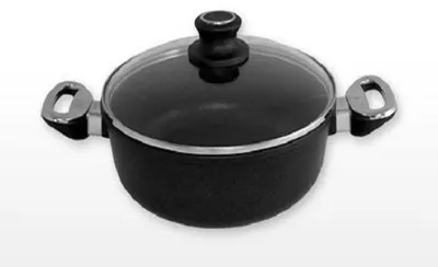Produktbild von BAF Gigant Newline Induction 500131281-I Kochtopf inkl. Deckel, Gusseisen/Gussaluminium, 28 cm Durchmesser, Induktionsherd-geeignet, Antihaftbeschichtung