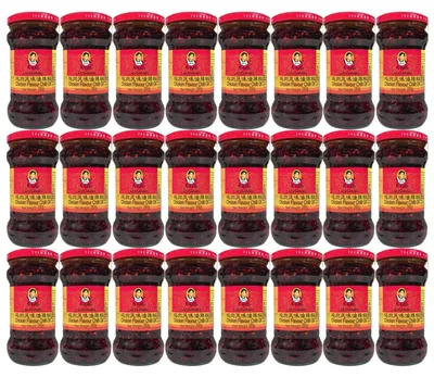 Produktbild von Lao Gan Ma Chicken Flavour Chili Öl 24x280g
