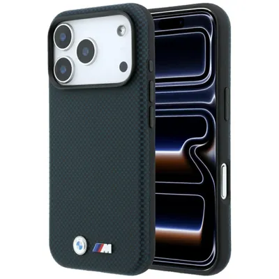 Image de Coque BMW M Quadrille en Polyamide, bleu, pour iPhone 18 Pro, avec logo MagSafe en métal