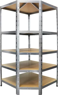 Obrázek produktu pro Eckregal Pozinkovaný 180 x 90 x 42 x 60 cm