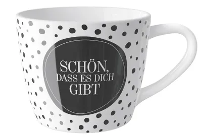 Produktbild von Maxibecher 'Schön das es Dich gibt'