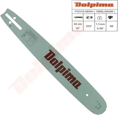 Produktbild von Schwert Führungsschiene Dolpima 325 1,5Mm 40Cm/16 ( 168Slgk095 )