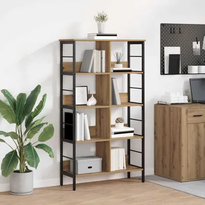 Immagine prodotto di Maison Exclusive - Libreria a 8 ripiani, dimensioni 82 x 32 x 144,5 cm, realizzata in legno composito