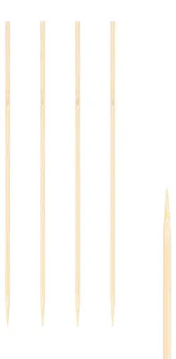 Produktbild von 1250x Schaschlikspieße aus Bambus Ø3mm 18cm
