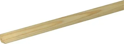 Produktbild von Hohlkehlleiste Fichte lackiert 2400 x 22 x 22 mm