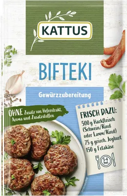 Produktbild von Bifteki Gewürzzubereitung