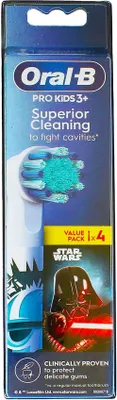 Immagine prodotto di Braun Oral-B EB 10S-4 Pro spazzolini per bambini Star Wars confezione da 4 pz