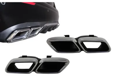 Imagen del producto de Puntas de silenciador para Mercedes W205, S205, C205, A205, C292, W213, W222, W166, W253, X253, C253, C217.