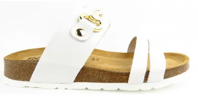 Produktbild von Rohde Leder weiss Pantolette Weiß in Gr. 40