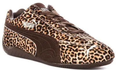 Produktbild von Puma Speedcat Wild In Leopard für Damen – 4,5 UK – 37,5 EU – 7 US / Leopard