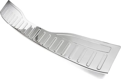 Produktbild von Edelstahl Ladekantenschutz Chrom Stoßstange Schutz Abdeckung