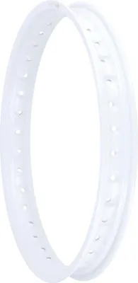 Obrázek produktu pro Ráfek 1,5 x 16" Hliníkový ráfek s bílým povlakem - pro Simson S50, S51, KR51 Schwalbe, SR4