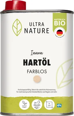 Produktbild von Ultra Nature HartÖl 250 ml Farblos