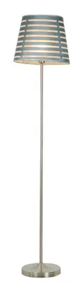 Obrázok produktu pre Moderná stojacia lampa SEGIN - 1xE27, 60W, strieborná / šedá