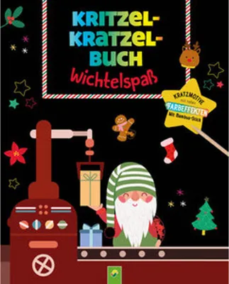 Produktbild von Kritzel-Kratzel-Buch Wichtelspaß
