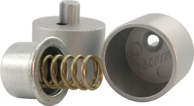 Produktbild von Schrankrohrlager Pressto Schrankrohr ø 25 mm, Zamak alufarbig