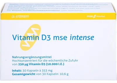 Image de Vitamine D3 mse Intense gélules, 30 gélules
