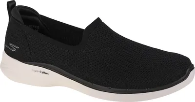 Produktbild von Skechers Go Walk 6 - Clear Virtue 124505-BKW, Sneaker, Damen, Schwarz