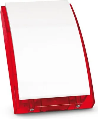 Produktbild von Satel SP-4001 R, Wired siren, Outdoor, Metall, III, 120 dB, Rot, Weiß