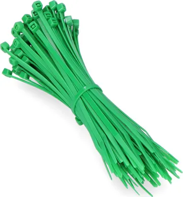 Image de Fischer 100x Serre-câbles GBN 2,5 x 150 mm vert - 543925